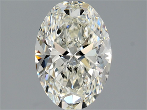 Picture of Natural Diamond 1.24 Carats, Oval with  Cut, J Color, IF Clarity and Certified by GIA
