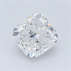 Picture of Natural Diamond 0.70 Carats, Cushion with  Cut, F Color, I1 Clarity and Certified by GIA