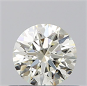 Diamante Natural 0.51 quilates, Redondo , Color L, claridad VVS1 y certificado GIA