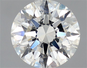 Picture of Natural Diamond 1.02 Carats, Round with Excellent Cut, G Color, SI2 Clarity and Certified by GIA