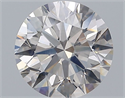 Natural Diamond 2.70 Carats, Round with Excellent Cut, H Color, SI2 Clarity and Certified by GIA