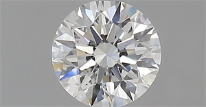 Picture of Natural Diamond 0.50 Carats, Round with Excellent Cut, E Color, VVS2 Clarity and Certified by IGI
