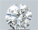 Diamante Natural 1.00 quilates, Redondo , Color H, claridad SI1 y certificado IGI