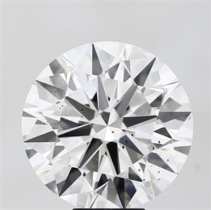 Picture of Lab Grown Diamond 10.01 Carats, Round with Ideal Cut, E Color, SI1 Clarity and Certified by IGI