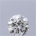 Diamante Natural 0.41 quilates, Redondo , Color I, claridad VVS2 y certificado GIA