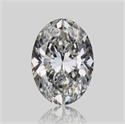 Natural Diamond 1.52 Carats, Oval with  Cut, H Color, VS2 Clarity and Certified by GIA