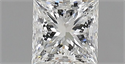 Natural Diamond 0.52 Carats, Princess with  Cut, G Color, VVS1 Clarity and Certified by IGI