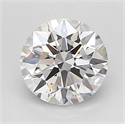Lab Grown Diamond 1.05 Carats, Round with Ideal Cut, E Color, VS1 Clarity and Certified by IGI