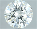 Natural Diamond 3.02 Carats, Round with Excellent Cut, H Color, VS1 Clarity and Certified by IGI
