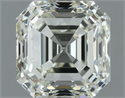 Natural Diamond 1.00 Carats, Asscher with  Cut, J Color, VVS2 Clarity and Certified by IGI