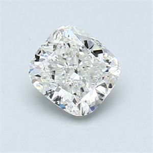 Foto Diamante Natural 0.91 quilates, Del cojín , Color G, claridad VS2 y certificado GIA de