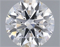 Lab Grown Diamond 1.24 Carats, Round with Ideal Cut, D Color, VS1 Clarity and Certified by IGI