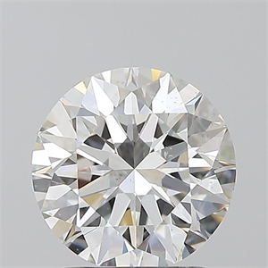 Foto Diamante Natural 1.72 quilates, Redondo , Color G, claridad SI1 y certificado GIA de