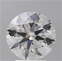 Lab Grown Diamond 3.09 Carats, Round with Ideal Cut, E Color, VS1 Clarity and Certified by IGI