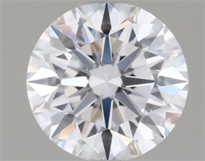 Picture of Lab Grown Diamond 1.03 Carats, Round with Ideal Cut, D Color, VVS2 Clarity and Certified by IGI