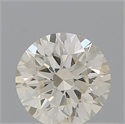 Natural Diamond 0.40 Carats, Round with Excellent Cut, K Color, SI1 Clarity and Certified by IGI