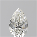 Natural Diamond 0.51 Carats, Pear with  Cut, I Color, VVS1 Clarity and Certified by GIA
