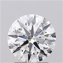 Del inventario de diamantes de laboratorio, 2.03 quilates, Redondo , Color D, claridad IF y certificado IGI