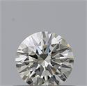 Diamante Natural 0.41 quilates, Redondo , Color J, claridad VVS2 y certificado IGI