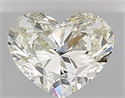 Natural Diamond 0.79 Carats, Heart with  Cut, M Color, VS1 Clarity and Certified by GIA