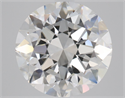 Diamante Natural 3.01 quilates, Redondo , Color F, claridad VVS2 y certificado GIA