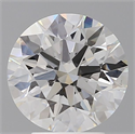 Lab Grown Diamond 3.52 Carats, Round with Ideal Cut, E Color, VS1 Clarity and Certified by IGI