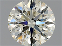Natural Diamond 0.75 Carats, Round with Excellent Cut, K Color, VVS1 Clarity and Certified by GIA