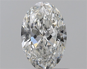 Picture of Natural Diamond 0.71 Carats, Oval with  Cut, F Color, SI2 Clarity and Certified by GIA