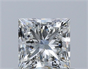 Diamante Natural 0.55 quilates, Princesa , Color I, claridad VS1 y certificado GIA