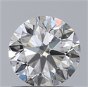 Diamante Natural 0.90 quilates, Redondo , Color H, claridad SI1 y certificado GIA