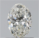 Diamante Natural 0.70 quilates, Ovalado , Color H, claridad VS1 y certificado GIA
