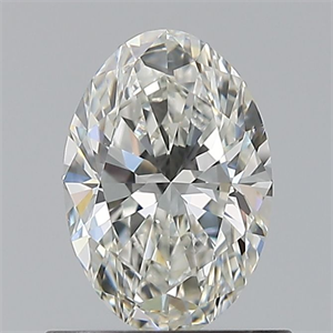 Picture of Natural Diamond 0.70 Carats, Oval with  Cut, H Color, VS1 Clarity and Certified by GIA