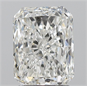 Natural Diamond 2.01 Carats, Radiant with  Cut, G Color, VS2 Clarity and Certified by GIA