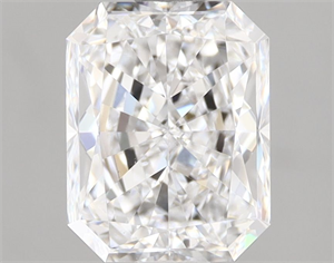 Picture of Natural Diamond 2.01 Carats, Radiant with  Cut, D Color, VS1 Clarity and Certified by GIA