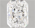 Natural Diamond 2.01 Carats, Radiant with  Cut, D Color, VS1 Clarity and Certified by GIA