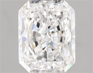 Picture of Natural Diamond 2.01 Carats, Radiant with  Cut, D Color, VS1 Clarity and Certified by GIA