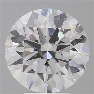 Picture of Lab Grown Diamond 5.08 Carats, Round with Ideal Cut, E Color, VS1 Clarity and Certified by IGI
