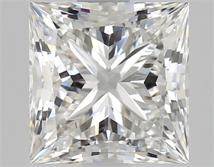 Foto Diamante Natural 1.41 quilates, Princesa , Color G, claridad VS2 y certificado GIA de