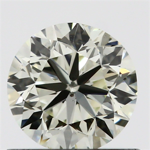 Foto Diamante Natural 0.60 quilates, Redondo , Color L, claridad SI1 y certificado IGI de