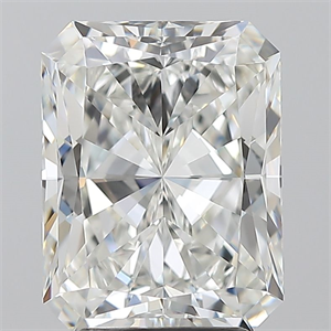 Foto Diamante Natural 3.52 quilates, Radiante , Color G, claridad VVS2 y certificado GIA de