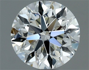 Picture of Natural Diamond 0.80 Carats, Round with Very Good Cut, H Color, VVS2 Clarity and Certified by IGI