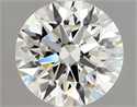 Diamante Natural 1.00 quilates, Redondo , Color I, claridad VS2 y certificado GIA