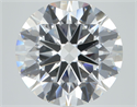 Lab Grown Diamond 8.04 Carats, Round with Ideal Cut, D Color, VS1 Clarity and Certified by IGI