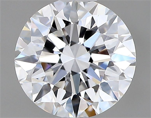 Picture of Natural Diamond 0.71 Carats, Round with Excellent Cut, E Color, VVS1 Clarity and Certified by GIA