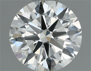 Picture of Natural Diamond 0.70 Carats, Round with Excellent Cut, I Color, VVS2 Clarity and Certified by IGI