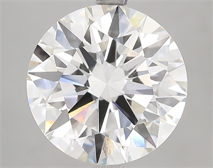 Picture of Lab Grown Diamond 5.55 Carats, Round with Excellent Cut, F Color, VVS2 Clarity and Certified by IGI