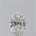 Natural Diamond 1.01 Carats, Oval with  Cut, G Color, SI2 Clarity and Certified by GIA