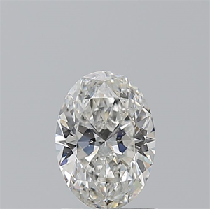 Picture of Natural Diamond 1.01 Carats, Oval with  Cut, G Color, SI2 Clarity and Certified by GIA