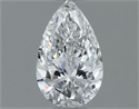 Natural Diamond 0.70 Carats, Pear with  Cut, G Color, VVS1 Clarity and Certified by GIA