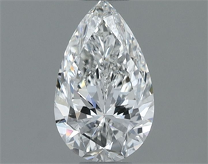 Picture of Natural Diamond 0.70 Carats, Pear with  Cut, G Color, VVS1 Clarity and Certified by GIA